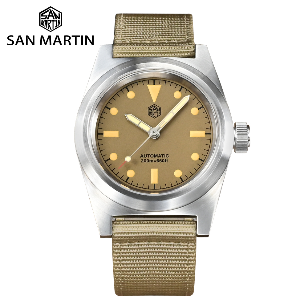 Tropic Strap Vintage - San Martin 38mm Pilot İzle Vintage