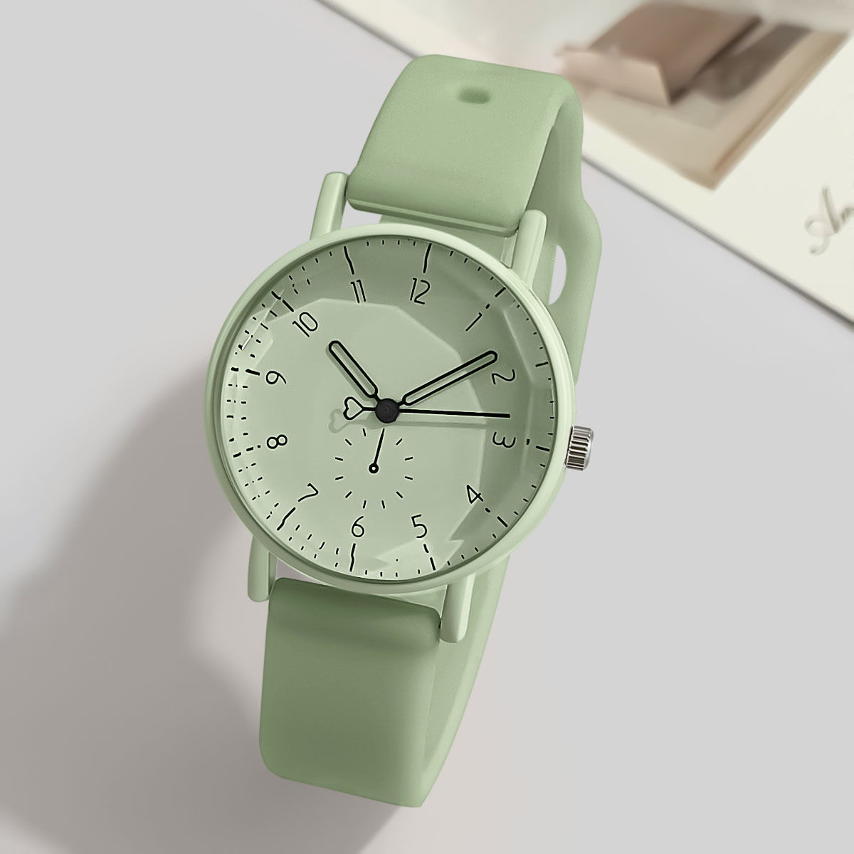 Moda Arapça Kadran Kadın Kuvar - Silicone Band Women incelemesi ve fiyatı