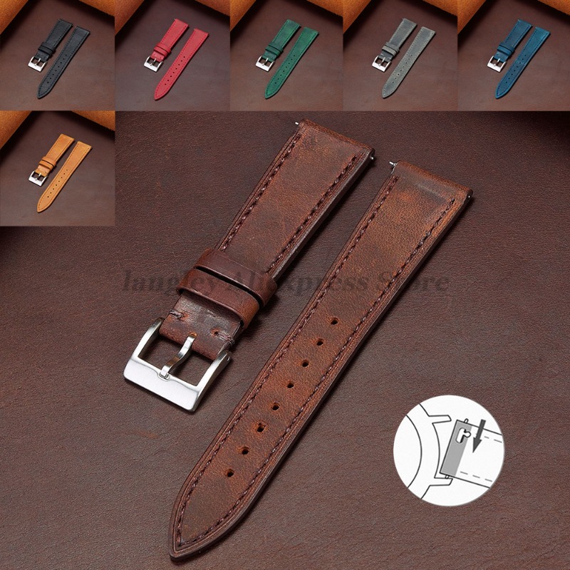 Hızlı Bırakma Vintage Retro Ha - Leather Strap Quick Release incelemesi ve fiyatı