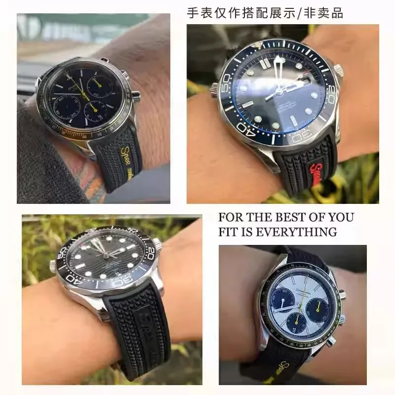 Yeni kauçuk silikon kordonlu s - Omega Watch Speedmaster incelemesi ve fiyatı