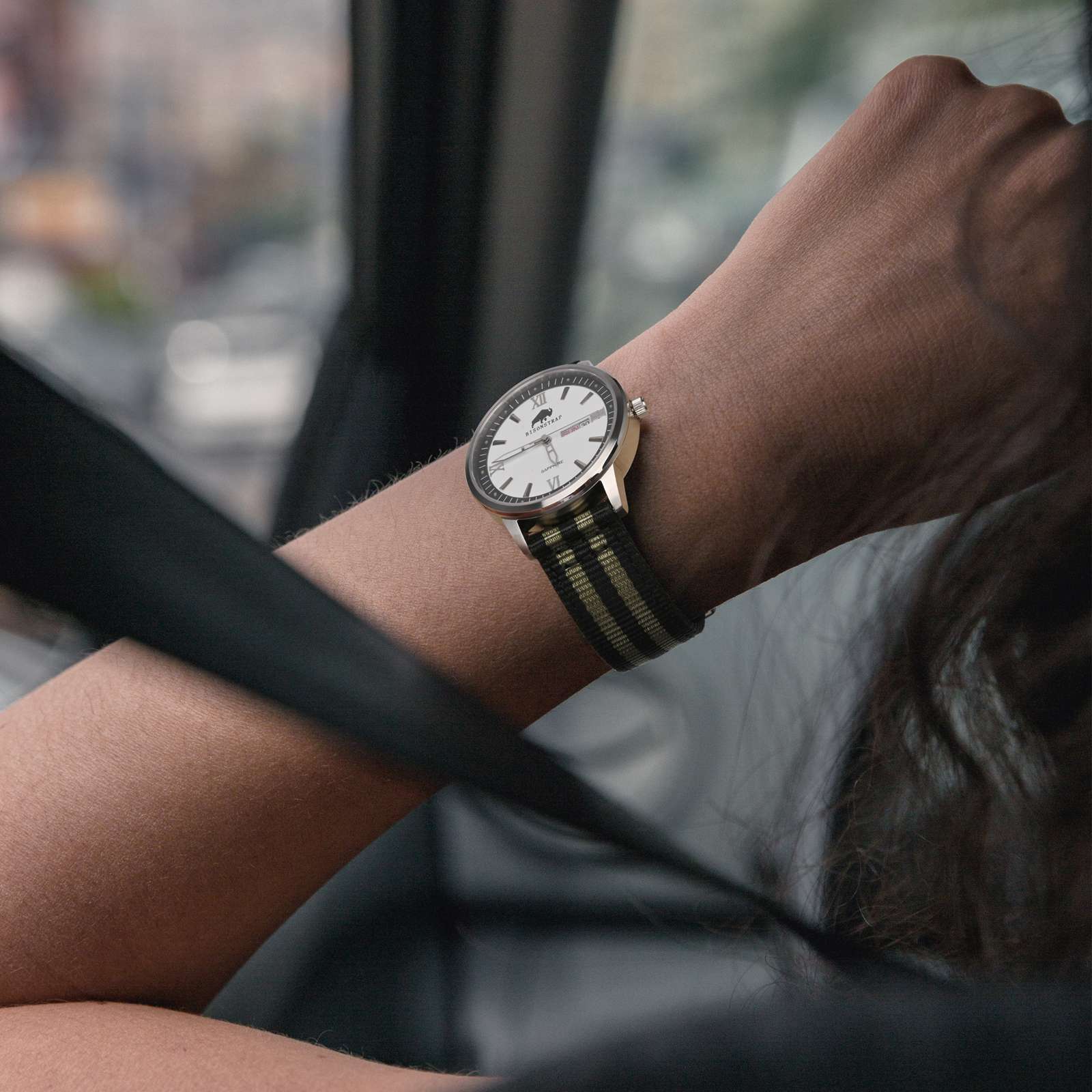 BISONSTRAP Naylon Saat Kayışı, - Nato Strap Nylon incelemesi ve fiyatı