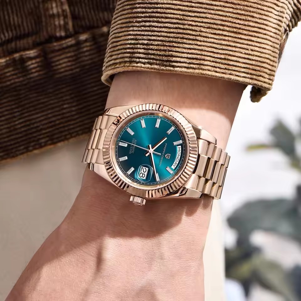 PAGANI DESIGN Yeni Gül Altın R - Rolex Watch Datejust incelemesi ve fiyatı