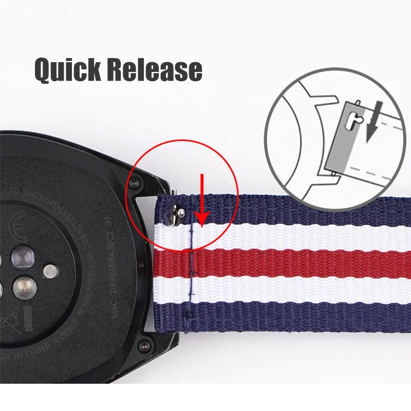 20mm 22mm Dokuma Naylon Kayış  - Nato Strap Nylon incelemesi ve fiyatı