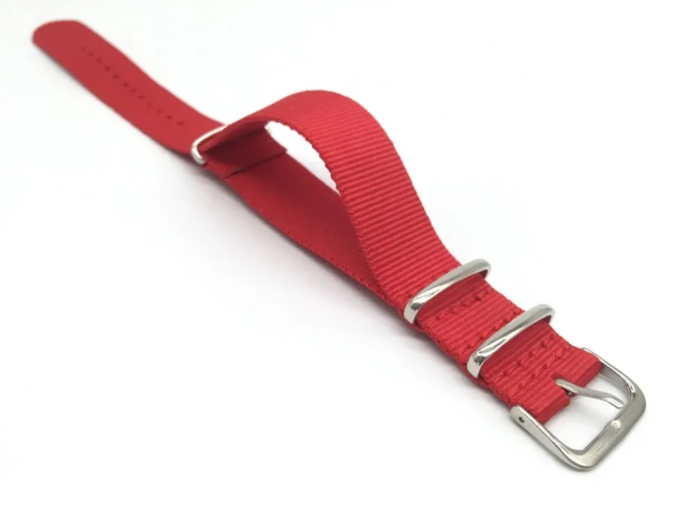 Kırmızı Naylon Kayış Erkek ve  - Nato Strap Nylon incelemesi ve fiyatı